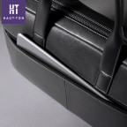 Шкіряна сумка Hautton SZB9183AG темно-сіра - Фотографія № 104