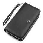 Чорний шкіряний клатч ST Leather ST127A - Фотографія № 100
