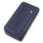 Синій шкіряний клатч ST Leather ST127B - Фотографія № 101