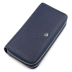 Синій шкіряний клатч ST Leather ST127B - Фотографія № 100