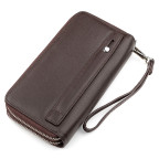 Коричневий шкіряний клатч ST Leather ST127C - Фотографія № 101