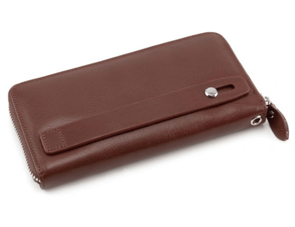 Коричневий шкіряний клатч ST Leather ST138-3C - Фотографія № 2