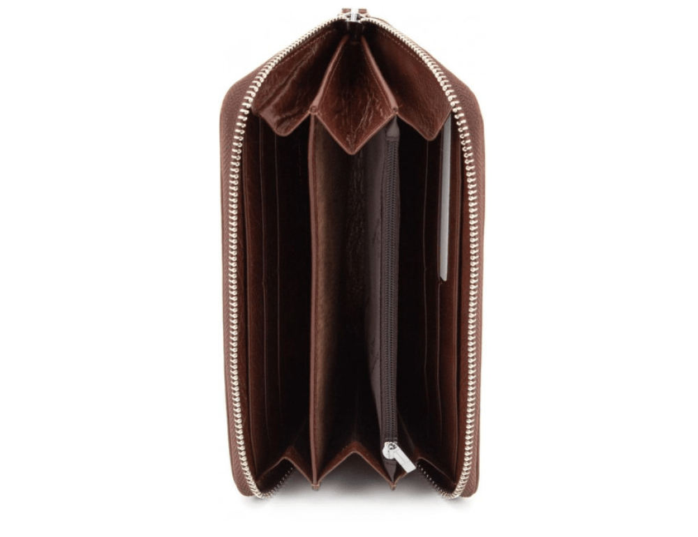 Коричневий шкіряний клатч ST Leather ST138-3C - Фотографія № 3