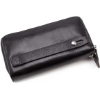Чорний шкіряний клатч на два відділення ST Leather ST139-3A - Фотографія № 102