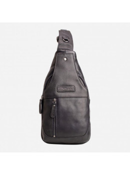 Сумка-слинг мужская кожаная Hill Burry HB6101A 