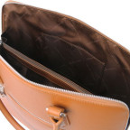 Жіноча шкіряна сумочка коньячного кольору Magnolia Tuscany Leather TL141809 COGNAC - Фотографія № 106