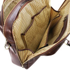 Світло-коричневий портфель для ноутбука Tuscany Leather TL141894 Med - Фотографія № 104