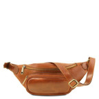 Світло-коричнева сумка на пояс чоловіча Tuscany Leather TL141797 Med - Фотографія № 100