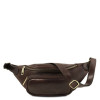 Темно-коричнева сумка на пояс чоловіча Tuscany Leather TL141797 Dark Coffe