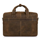Коричнева вінтажна сумка з натуральної шкіри Tiding Bag t0033 - Фотографія № 101