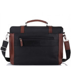 Коричневий шкіряний портфель Tiding Bag t0041 - Фотографія № 101