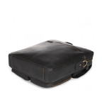 Чёрная мужская сумка-мессенджер Tiding Bag t1072A - Фото № 105