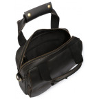 Чёрная мужская сумка-мессенджер Tiding Bag t1072A - Фото № 107