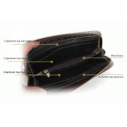 Шкіряний клатч TIDING BAG T4007 коричневий - Фотографія № 106