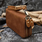 Вінтажний клатч TIDING BAG T4009R коричневий - Фотографія № 100