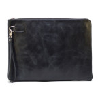 Чёрная кожаная папка-клатч формата А-4 TARWA TA-2559-4lx - Фото № 102