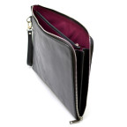 Чёрная кожаная папка-клатч формата А-4 TARWA TA-2559-4lx - Фото № 105