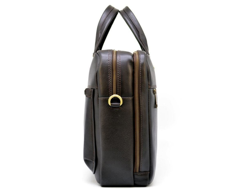 Стильний коричневий портфель TARWA TC-4664-4lx - Фотографія № 4