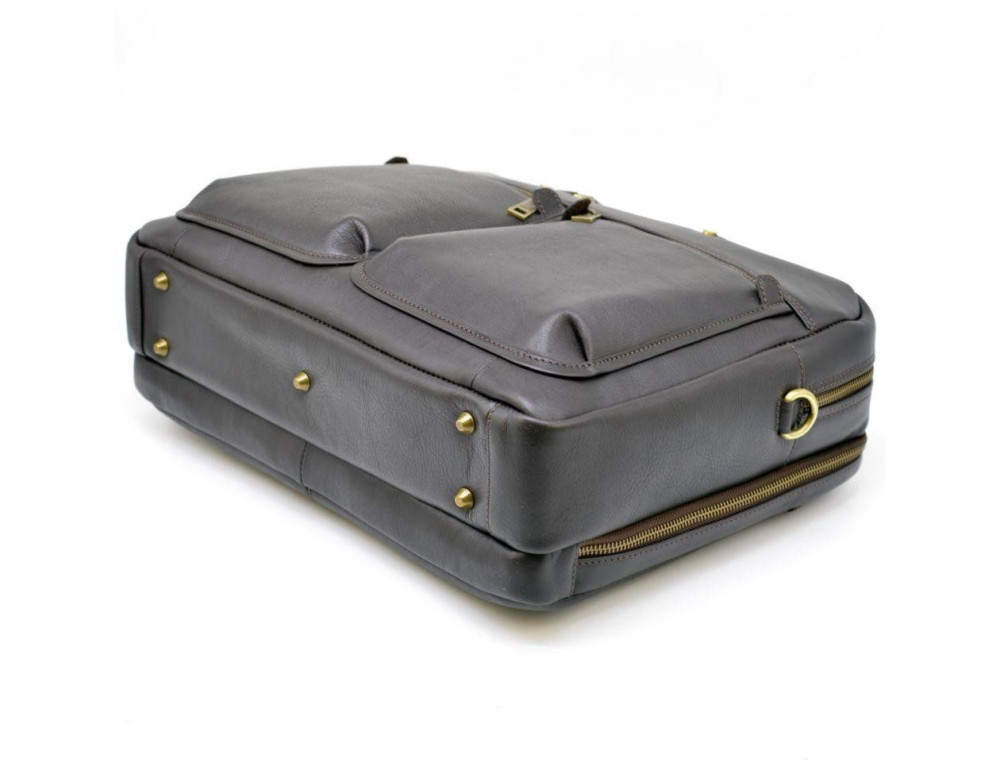 Стильний коричневий портфель TARWA TC-4664-4lx - Фотографія № 5
