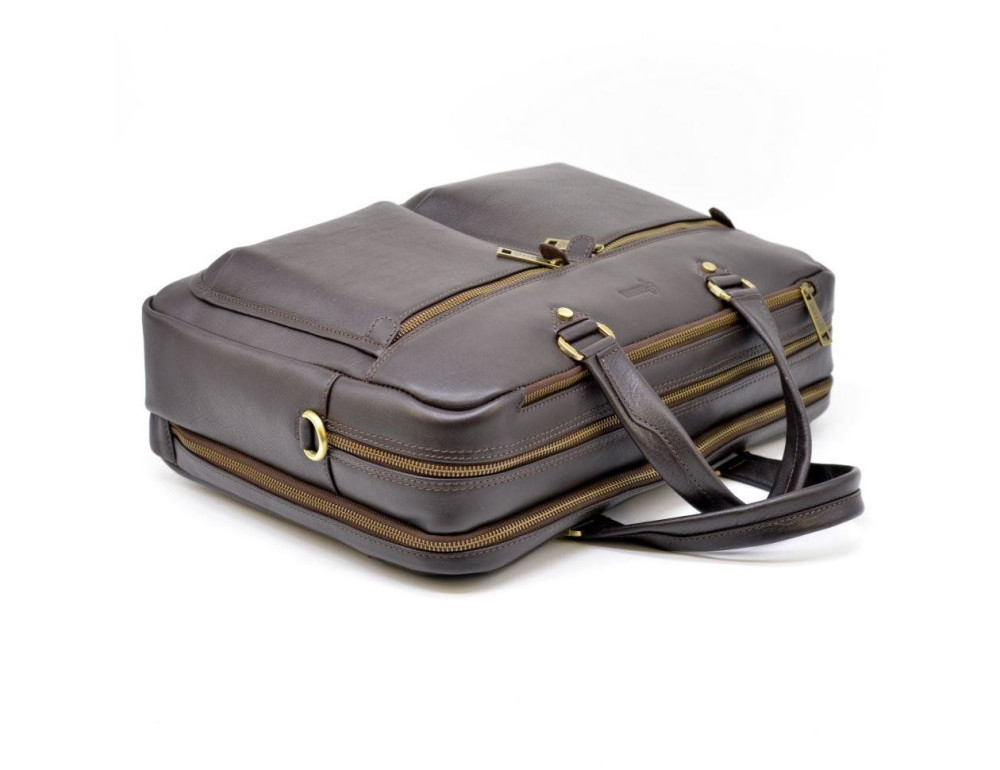 Стильний коричневий портфель TARWA TC-4664-4lx - Фотографія № 6