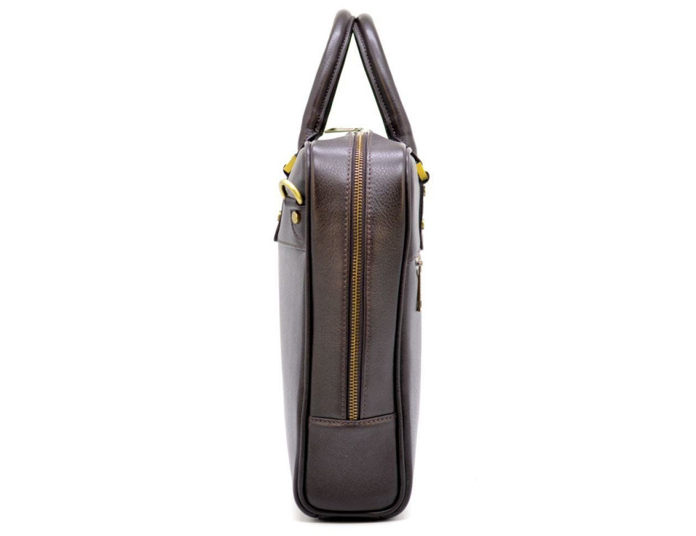 Коричневий шкіряний портфель TARWA TC-4765-4lx - Фотографія № 4