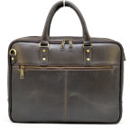 Мужской кожаный портфель TARWA TC-4766-4lx коричневый - Фото № 101