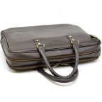 Мужской кожаный портфель TARWA TC-4766-4lx коричневый - Фото № 104