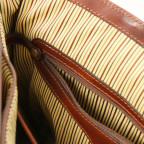 Темно-коричневий шкіряний портфель Tuscany Leather TL142067 DARK BROWN - Фотографія № 104