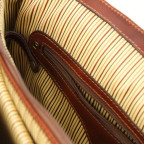 Темно-коричневий шкіряний портфель Tuscany Leather TL142067 DARK BROWN - Фотографія № 105