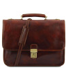 Чоловічий портфель зі італійської шкіри Tuscany Leather TL10029 Brown Чоловічий портфель зі італійської шкіри Tuscany Leather TL10029 Brown