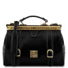 Маленький шкіряний саквояж Tuscany Leather TL10034 Black