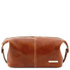 Світло-коричнева шкіряна косметичка ROXY Tuscany Leather TL140349 Med