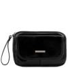 Чорна чоловіча барсетка на зап'ясті Tuscany Leather TL140849 Black