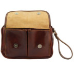 Коричнева італійська сумка-барсетка Tuscany Leather TL140849 Coffe - Фотографія № 103