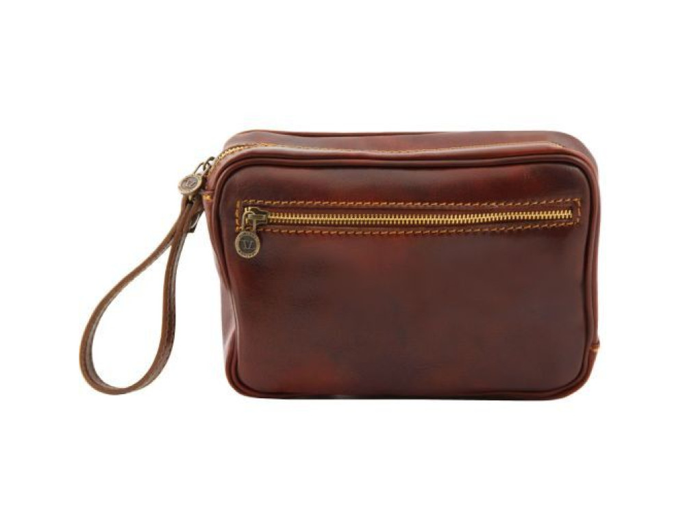 Коричнева італійська сумка-барсетка Tuscany Leather TL140849 Coffe - Фотографія № 5
