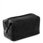 Чорна шкіряна косметичка Tuscany Leather TL141219 Black - Фотографія № 101