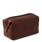 Шкіряна косметичка середнього розміру Tuscany Leather TL141219 Brown - Фотографія № 101