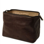 Темно-коричнева шкіряна косметичка Tuscany Leather TL141219 Dark Brown - Фотографія № 102