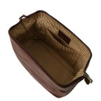 Маленька шкіряна косметичка коричневого кольору SMARTY Tuscany Leather TL141220 Brown - Фотографія № 103