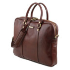 Жіноча ділова сумка з натуральної шкіри Tuscany Leather TL141283 Black - Фотографія № 102