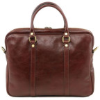 Жіноча ділова сумка з натуральної шкіри Tuscany Leather TL141283 Black - Фотографія № 103