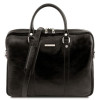 Жіноча ділова сумка з натуральної шкіри Tuscany Leather TL141283 Black