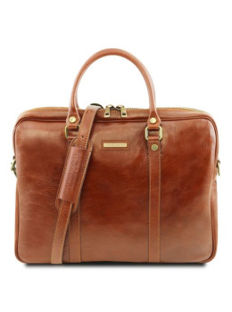 Світло-коричнева жіночий діловий сумка Tuscany Leather TL141283 Med