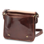 Темно-коричнева чоловіча сумка POSTMAN Tuscany Leather tl141288 Dark Brown - Фотографія № 102