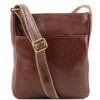 Коричневая кожаная сумка через плечо Tuscany Leather JASON TL141300 Brown Коричневая кожаная сумка через плечо Tuscany Leather JASON TL141300 Brown