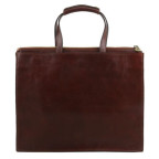 Світло-коричневий жіночий портфель з натуральної шкіри Tuscany Leather TL141343 Med - Фотографія № 102