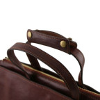 Світло-коричневий жіночий портфель з натуральної шкіри Tuscany Leather TL141343 Med - Фотографія № 103