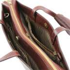 Світло-коричневий жіночий портфель з натуральної шкіри Tuscany Leather TL141343 Med - Фотографія № 105