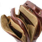 Великий чоловічий рюкзак зі шкіри Tuscany Leather TL141402 Black - Фотографія № 102