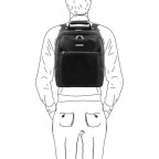 Великий чоловічий рюкзак зі шкіри Tuscany Leather TL141402 Black - Фотографія № 101